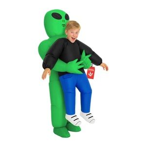 New Morph Kids Alien Costume, Inflatable Alien Kids, Aliens Blow Up Costumes
